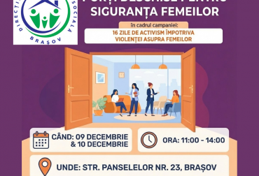 Afis Porti Deschise Pentru Siguranta Femeilor